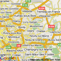 plan France Gagny
