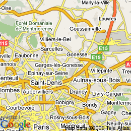 plan France Garges-lès-gonesse
