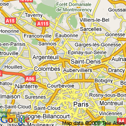 plan France Gennevillers