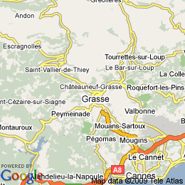 plan France Grasse