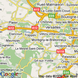 plan France Guyancourt