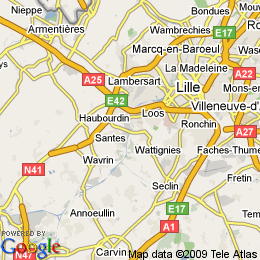plan France Haubourdin