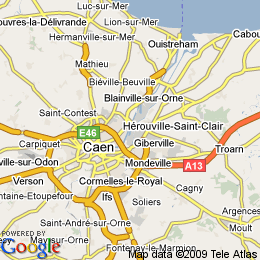 plan France Hérouville-saint-clair