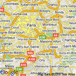 plan France Ivry-sur-seine