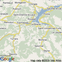plan France La Garde