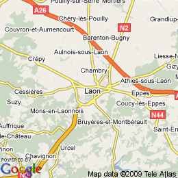 plan France Laon