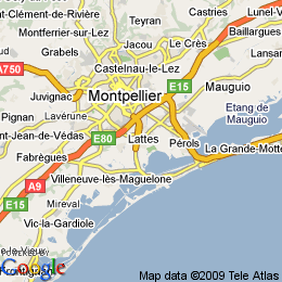 plan France Lattes
