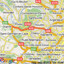 plan France Le Vésinet