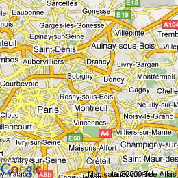 plan France Les Lilas