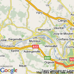 plan France Les Mureaux
