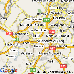 plan France Lille