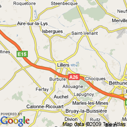 plan France Lillers