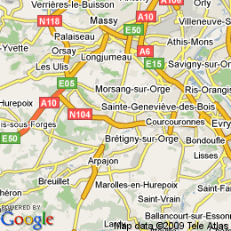 plan France Linas
