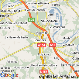 plan France Louviers