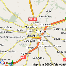 plan France Lucé