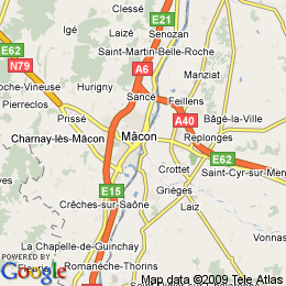 plan France Mâcon