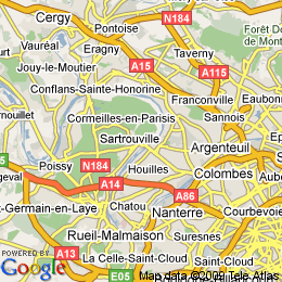 plan France Maisons-laffitte