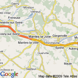 plan France Mantes-la-jolie