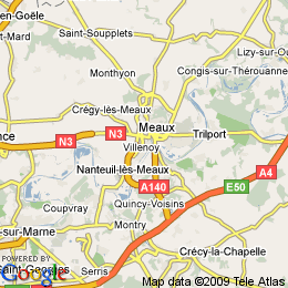plan France Meaux