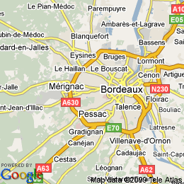 plan France Mérignac