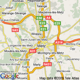 plan France Metz