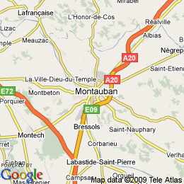 plan France Montauban
