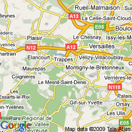 plan France Montigny-le-bretonneux