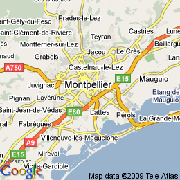 plan France Montpellier