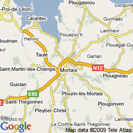 plan France Morlaix