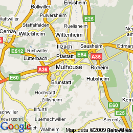 plan France Mulhouse