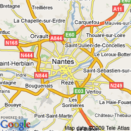plan France Nantes