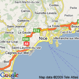 plan France Nice