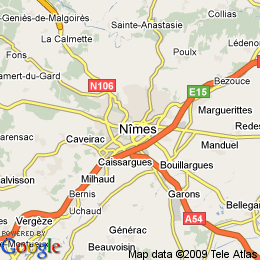 plan France Nîmes