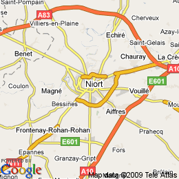 plan France Niort