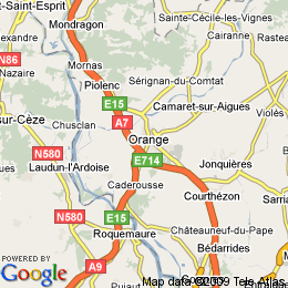 plan France Orange