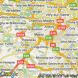 plan France Palaiseau