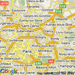 plan France Pantin