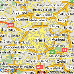 plan France Paris