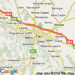 plan France Pau