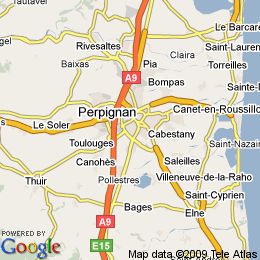 plan France Perpignan