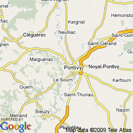 plan France Pontivy