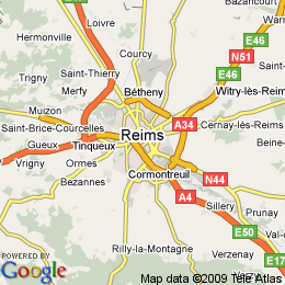 plan France Reims