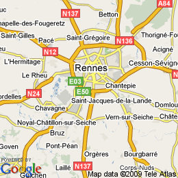 plan France Rennes