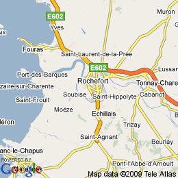 plan France Rochefort