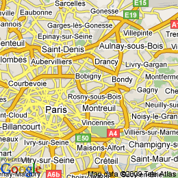 plan France Romainville