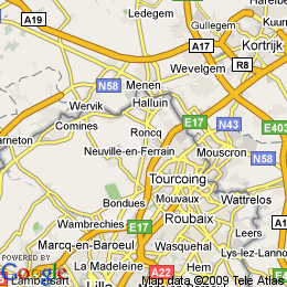 plan France Roncq