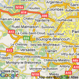 plan France Saint-cloud