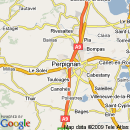 plan France Saint-estève
