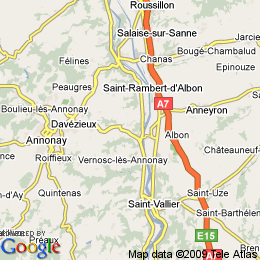 plan France Saint-etienne