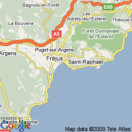plan France Saint-raphaël